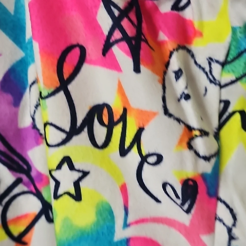 Justice Girls Multicolor Graphic Sleep Pants Size 16/18